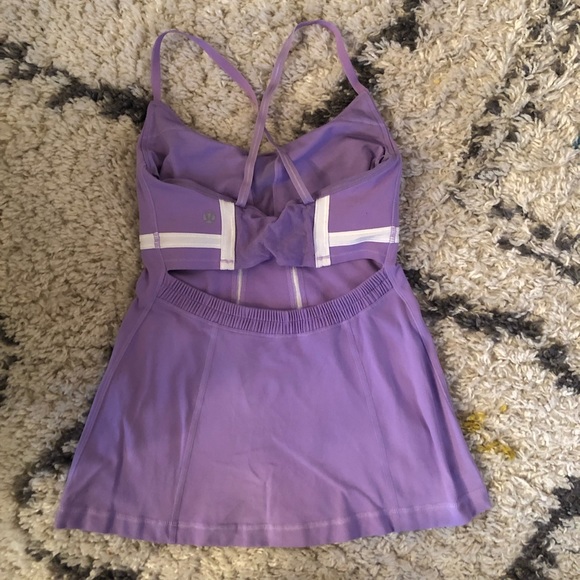 Lululemon Purple Workout Tank Top Sz 4 - Picture 3 of 8